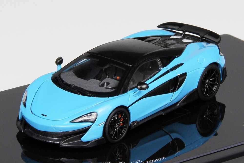 【取っておく】2026年発売予定を組むMcLAREN 600LT 2018 ともし火青み / LCD 1/43 ミニカー