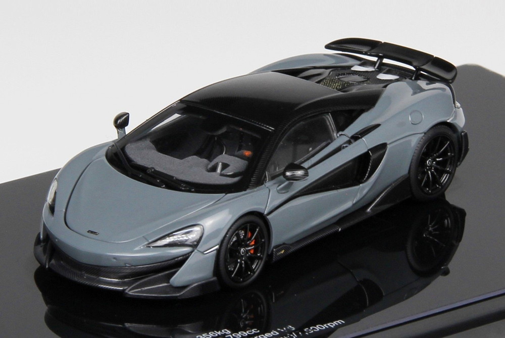 【取っておく】2026年発売予定を組むMcLAREN 600LT 2018 薄墨色 / LCD 1/43 ミニカー
