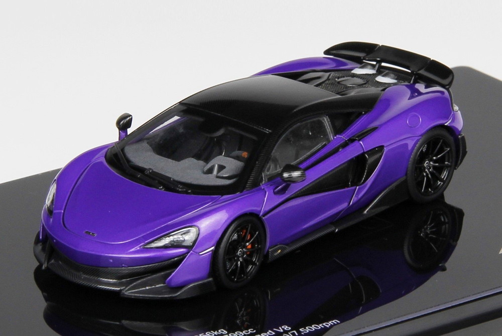 【取っておく】2026年発売予定を組むMcLAREN 600LT 2018 パープル / LCD 1/43 ミニカー