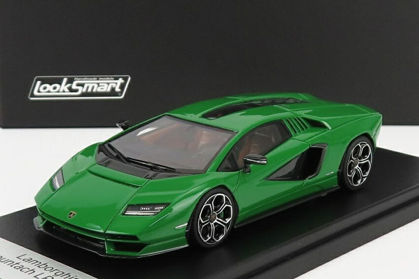 LAMBORGHINI COUNTACH LPi 800 4 2021 ヴェルデメディオ 緑であること / LOOKSMART 1/43 ミニカー
