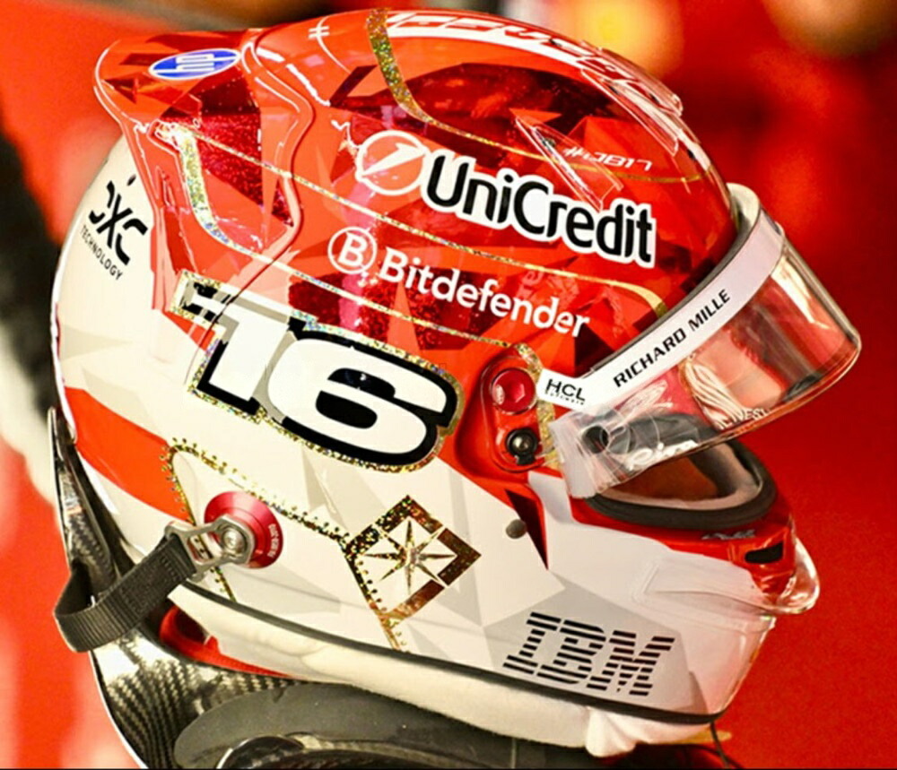 楽天市場】Bell 1/2スケール ヘルメット シャルル ルクレール