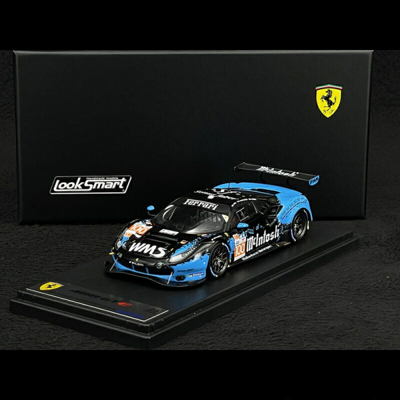 Ferrari 488 GTE Evo n100 24h ルマン 2023/ LOOKSMART 1/43 ミニカー