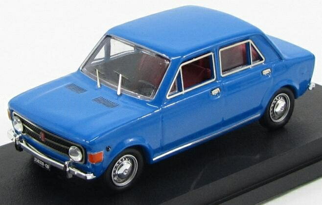 FIAT 128 4ドア 1969 ブルーカンヌ / Rio 1/43 ミニカー