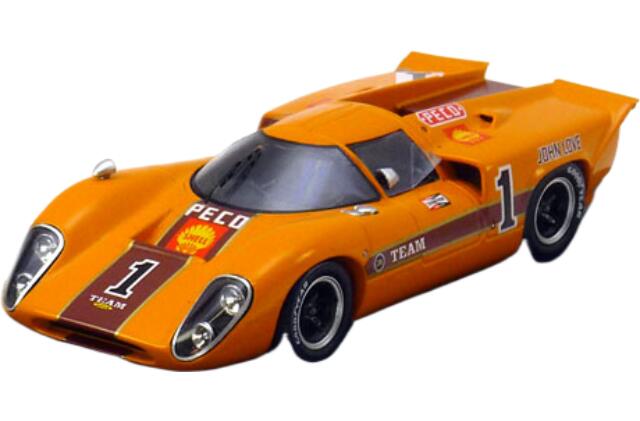 Lolaローラ T70 MK3B Winner 3h Bulawayoブラワヨ3第四次元勝ちえる 1969 Love / Spark 1/43 ミニカー
