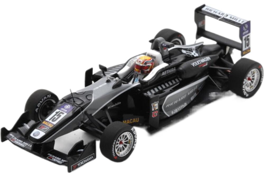 Dallara F3 チーム Van Amersfoort Racing 15 2位 Macau Gp International Cup 2015 Charles Leclerc Black SA235/ Spark 1/43 ミニカー