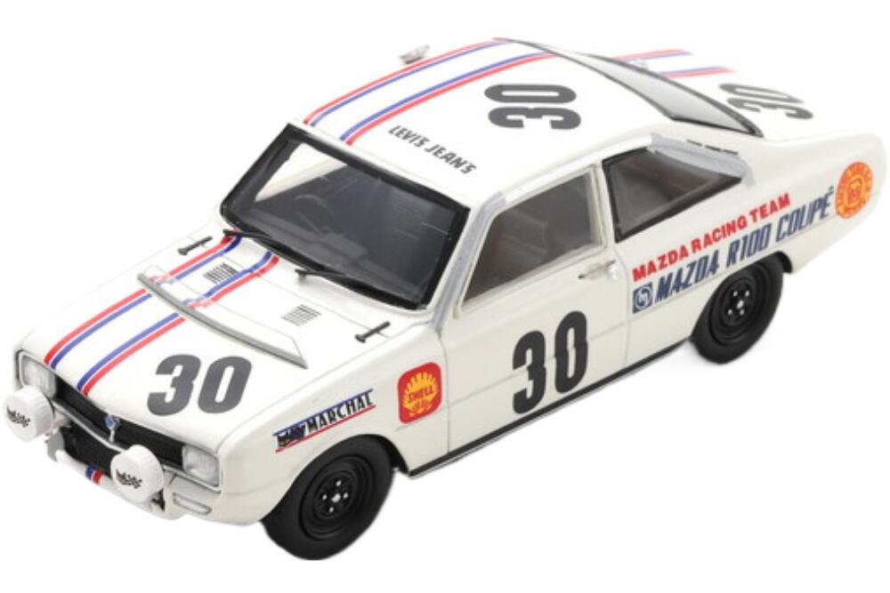 Mazda R100 M10A #30 24H Spa 1969 Helde H De Fierlant ホワイト レッド/ Spark 1/43 ミニカー