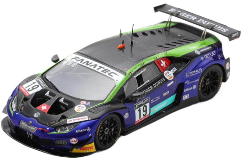 Lamborghini Huracan Gt3 Evo チーム Emil Frey Racing 19 24H スパ 2022 L Roussel A Rougier G Altoe SB508/ Spark 1/43 ミニカー