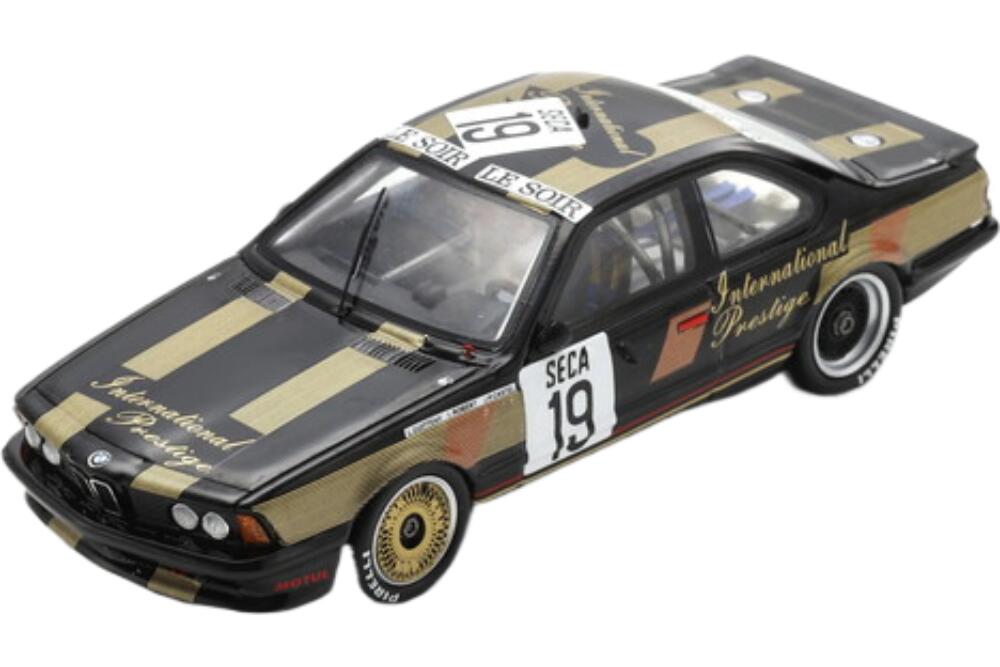 Spark 1:43 BMW 635 CSI #14 2nd 24h Spa 1986 Rossi, Micangeli SB665 modèle voiture SB665