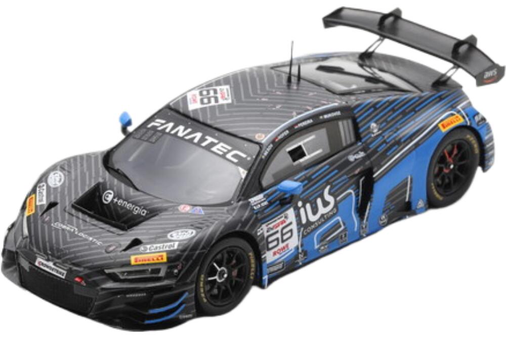 Audi R8 Lms Gt3 Evo Ii 5.2L V10 チーム Tresor Attempto Racing 66 24H スパ 2024 Andrey Mukovoz Alexey Nesov Dylan Pereira Max Hofer SB787/ Spark 1/43 ミニカー