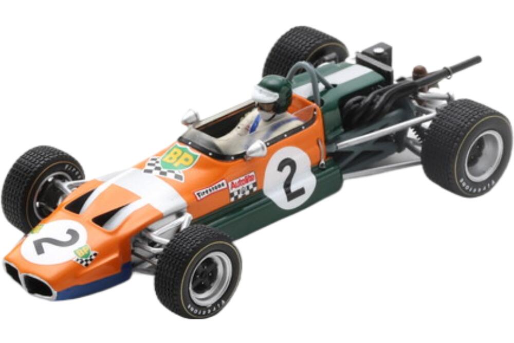Lotus F2 59 #2 3Rd Albi Gp 1969 J Rindt オレンジ/ Spark 1/43 ミニカー