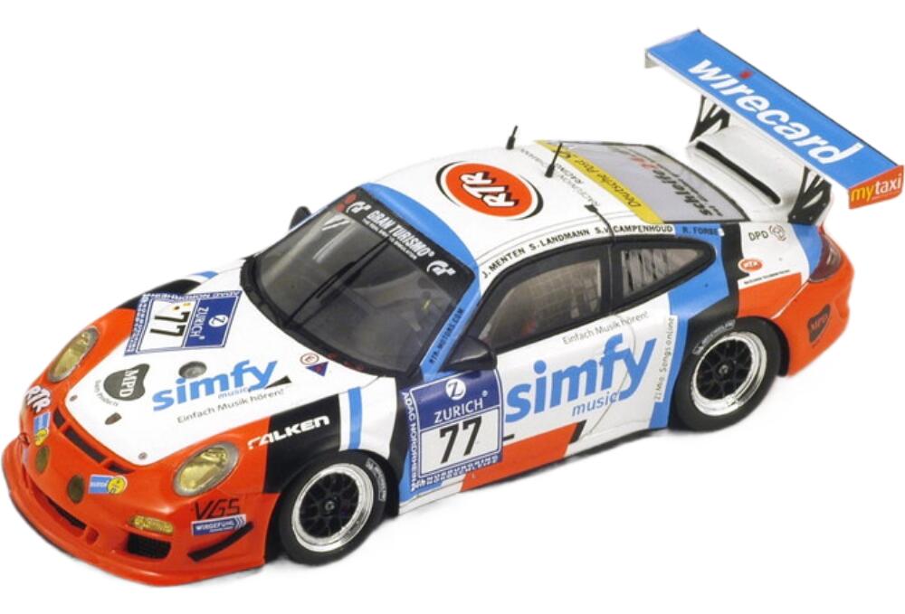 Spark Porsche 911 997 GT3 R #17 24h Nürburgring 2013 - 1/43 Limitée