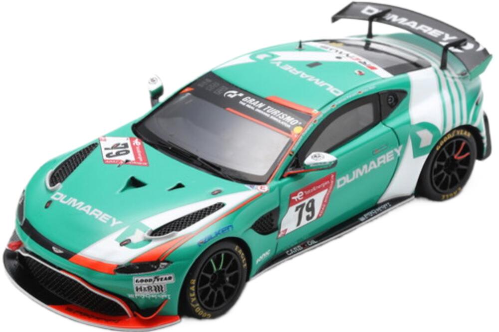 Aston Martin Vantage Amr Gt3 チーム Pro Sport Racing 79 24H Nurburgring 2023 G Dumarey SG911/ Spark 1/43 ミニカー