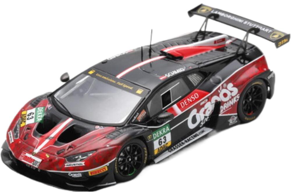 Lamborghini Huracan Gt3 Evo2 チーム Grasser Racing 63 Dtm 2023 C Schmid SG935/ Spark 1/43 ミニカー