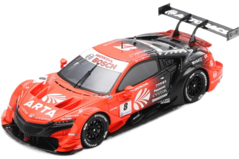 Honda Nsx Gt 8 Arta Gt500 Super Gt 2021 Tomoki Nojiri Nirei Fukuzumi SGT122/ Spark 1/43 ミニカー
