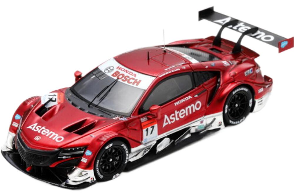 Honda Nsx Gt チーム Astemo Real Racing 17 Gt500 Class Super Gt 2021 Koudai Tsukakoshi Bertrand Baguette SGT125/ Spark 1/43 ミニカー