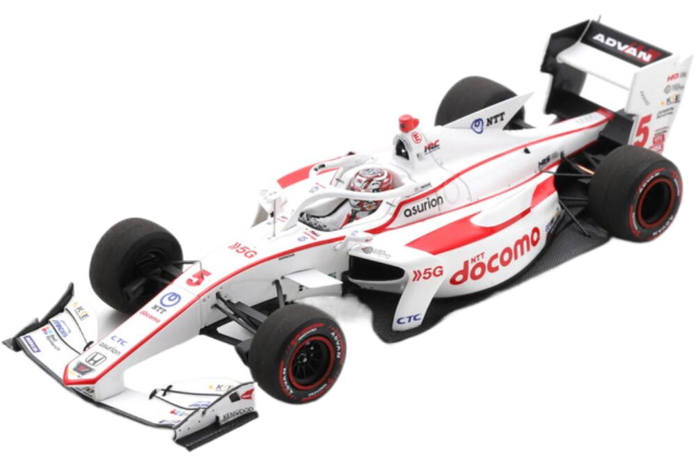 Sf19 #5 Docomo チーム Dandelion Racing M Tec Hr417E Super Formula 2022 Tadasuke Makino/ Spark 1/43 ミニカー