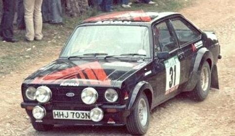 【予約】FORD ENGLAND ESCORT MKII RS1800 N31 ポルトガルラリー 1981 篠塚建次郎 ブライアン・ハリス ブラック 998台限定/ Sun Star 1/18 ミニカー｜ラストホビー