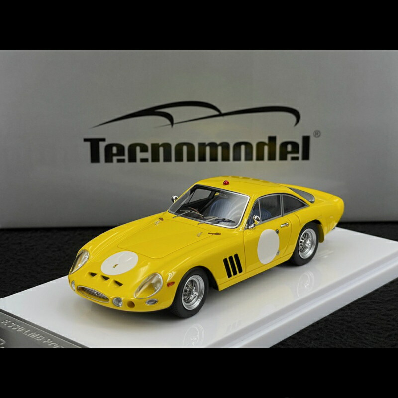 Ferrari 330 LMB 押し付ける変わり種 1963 黄色/ Tecno 1/43 ミニカー
