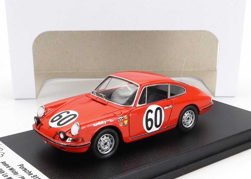 PORSCHE 911S N60 ルマン24時間 1967 アンドレウィッキー フィリップファルジョン オレンジ/ Trofeu 1/43 モデルキットプラモデル｜ラストホビー
