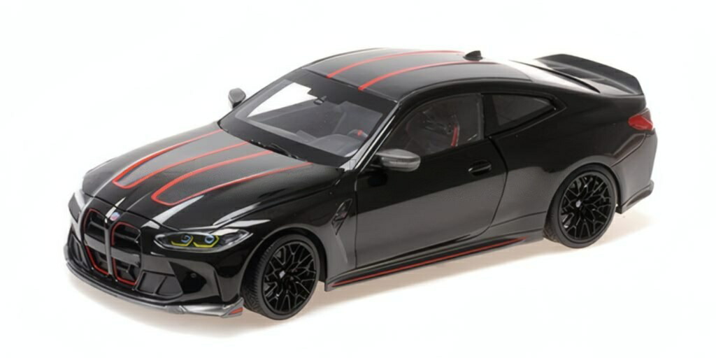 【予約】BMW 4シリーズ M4 CSL (G82) 2023 ブラック / MINICHAMPS 1/18 ミニカー