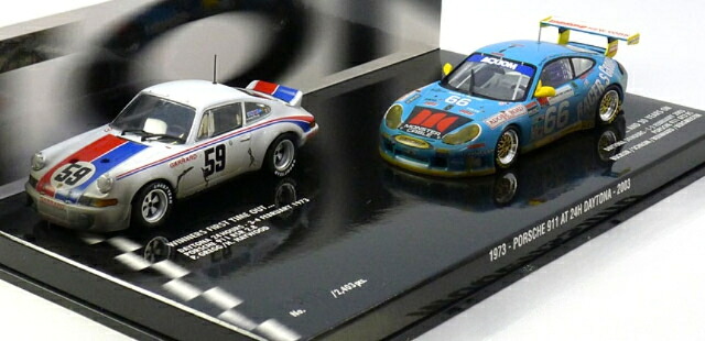 ポルシェ ダブル仕掛ける911 RSR 2.8 \u0026 911 996 GT3 RS 1973/2003 / MINICHAMPS 1/43 ミニカー