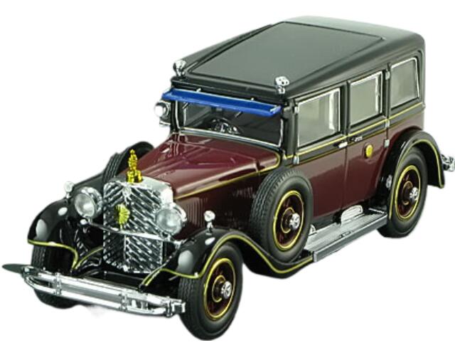 メルセデス770 K 1935 ダークレッド ブラック / MINICHAMPS 1/43 ミニカー