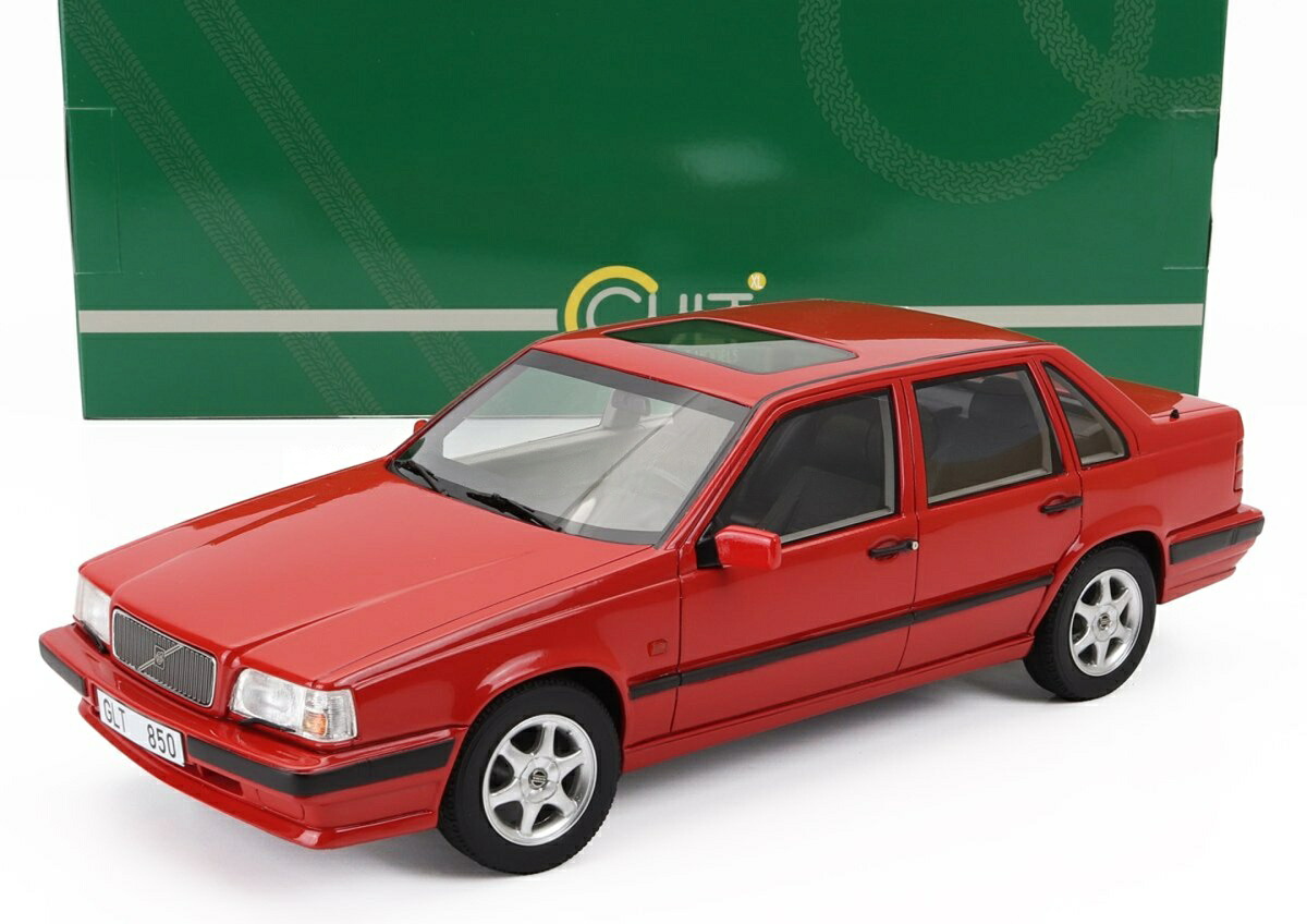 ボルボ 850 GLT 1994 信号赤いこと / Cult-Scale 1/18 ミニカー