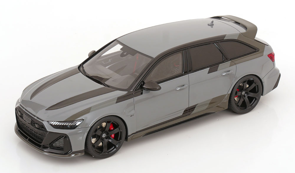 アウディRS 6 GT 2024 グレー / GT SPIRIT 1/18 ミニカー