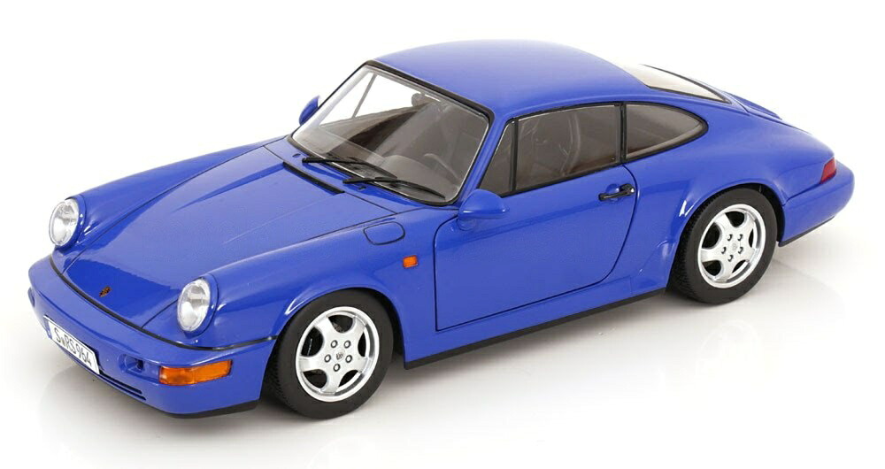 【予約】2026年以降発売予定ポルシェ 911 964 RS クーペ 1992 ブルー (カップホイール) / KK-SCALE 1/12 ミニカー|ラストホビー