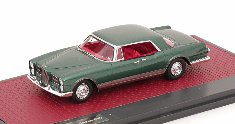 ファセルヴェガ エクセレンスEX 2 1962 グリーンメタリック / Matrix 1/43 ミニカー
