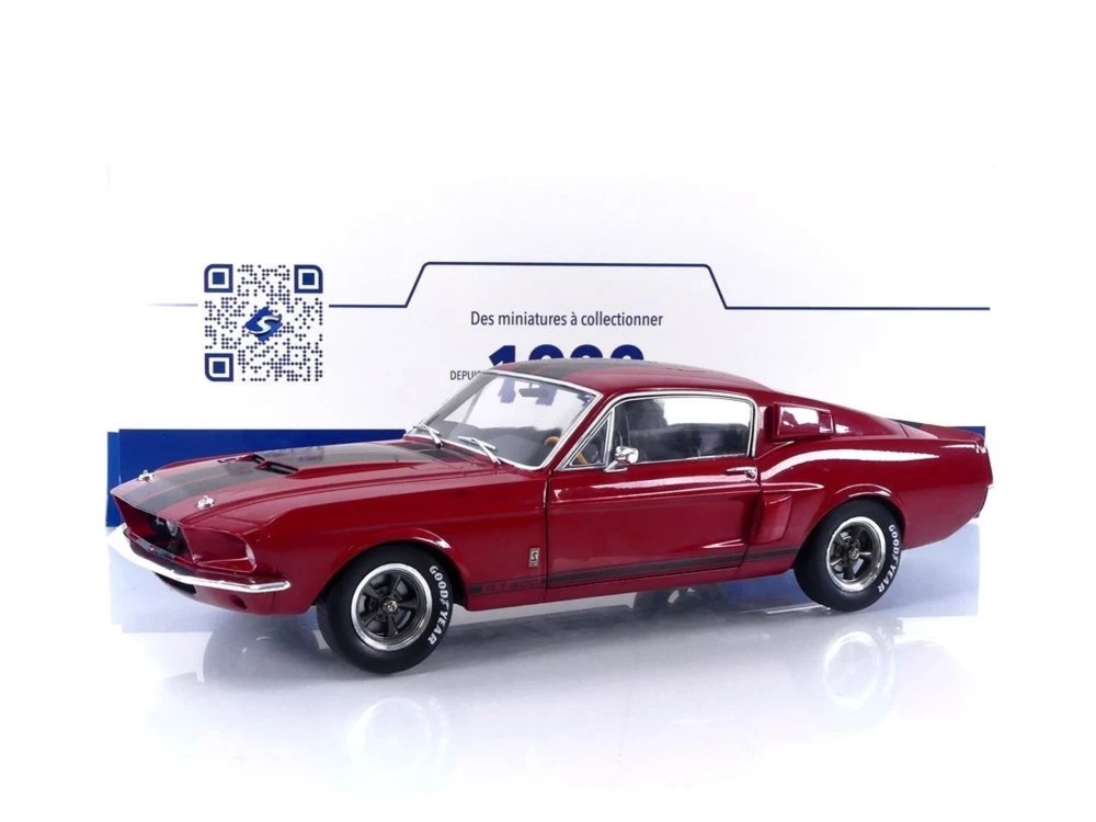 FORDフォード Shelbyシェルビー Mustangマスタング GT500 1967 / SOLIDO 1/18 ミニカー