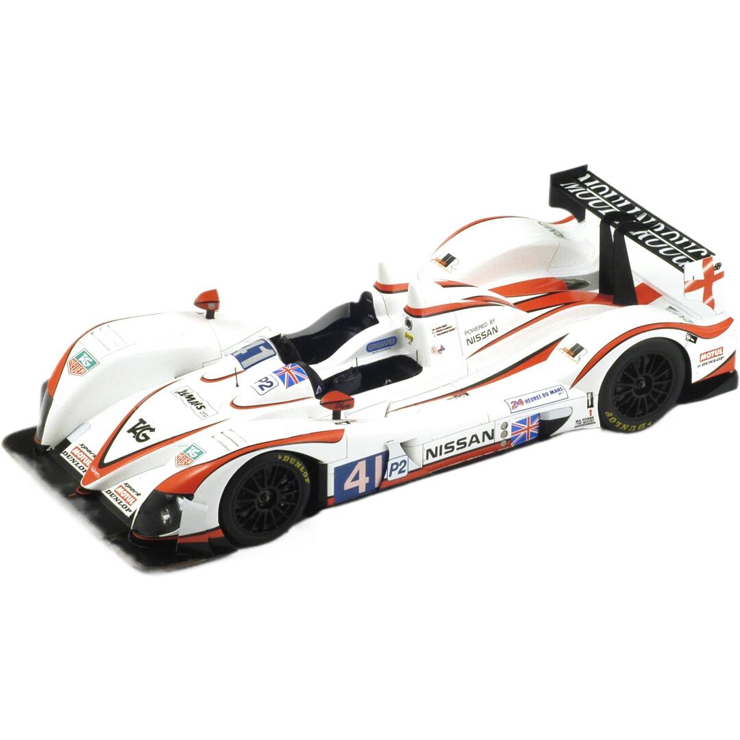 Zytekザイテック Nissanニッサン #41 2011 8th 24H Le Mans Winner LMP2 Class T.Kimber Smith O.Lombard K.Ojjeh ホワイト レッド / Spark 1/18 ミニカー