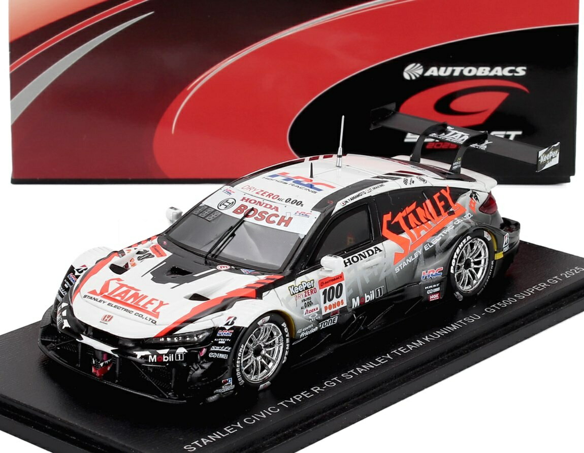 楽天市場】1/43 ミニカー STANLEY CIVIC TYPE R-GT STANLEY TEAM