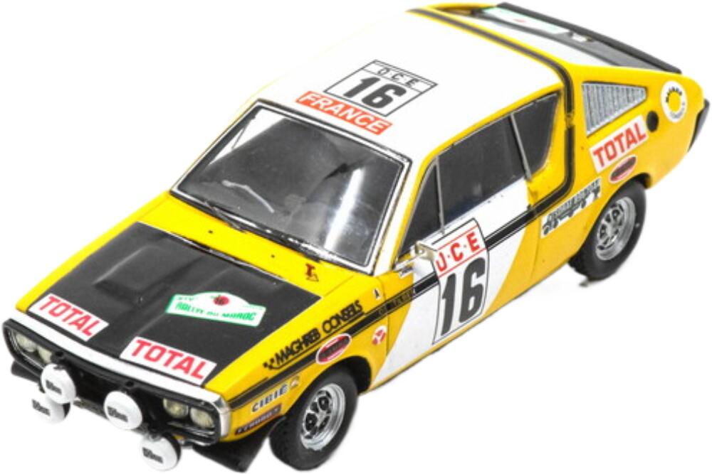 Renault R17 16 Rally Du Maroc 1976 J Prive Tilber S6191/ Spark 1/43 ミニカー 16,502円
