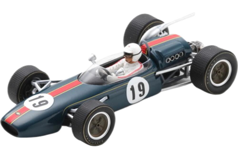 Brabham F1 Bt11 #19 Afrique Del Sud Gp 1967 D Charlton グリーン レッド/ Spark 1/43 ミニカー