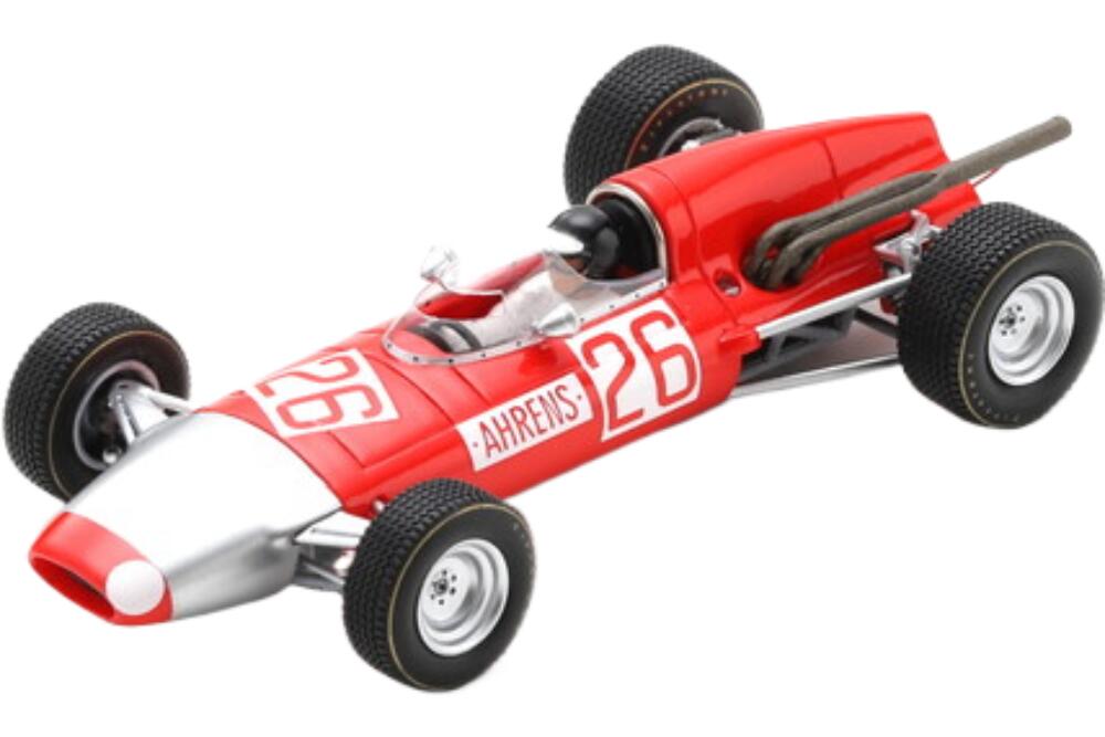 Protos F1 16 #26 German Gp 1967 K Ahrens レッド シルバー/ Spark 1/43 ミニカー