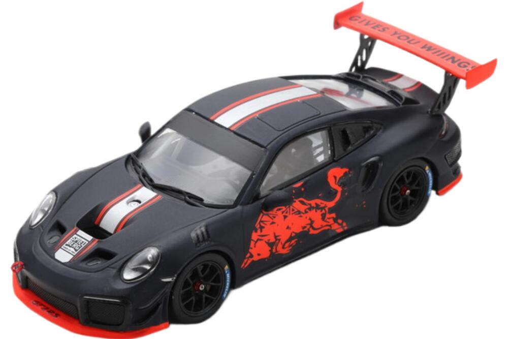 Porsche 911 991 Gt2 Rs Red Bull Coupe 2019 Black Red S7636/ Spark 1/43 ミニカー