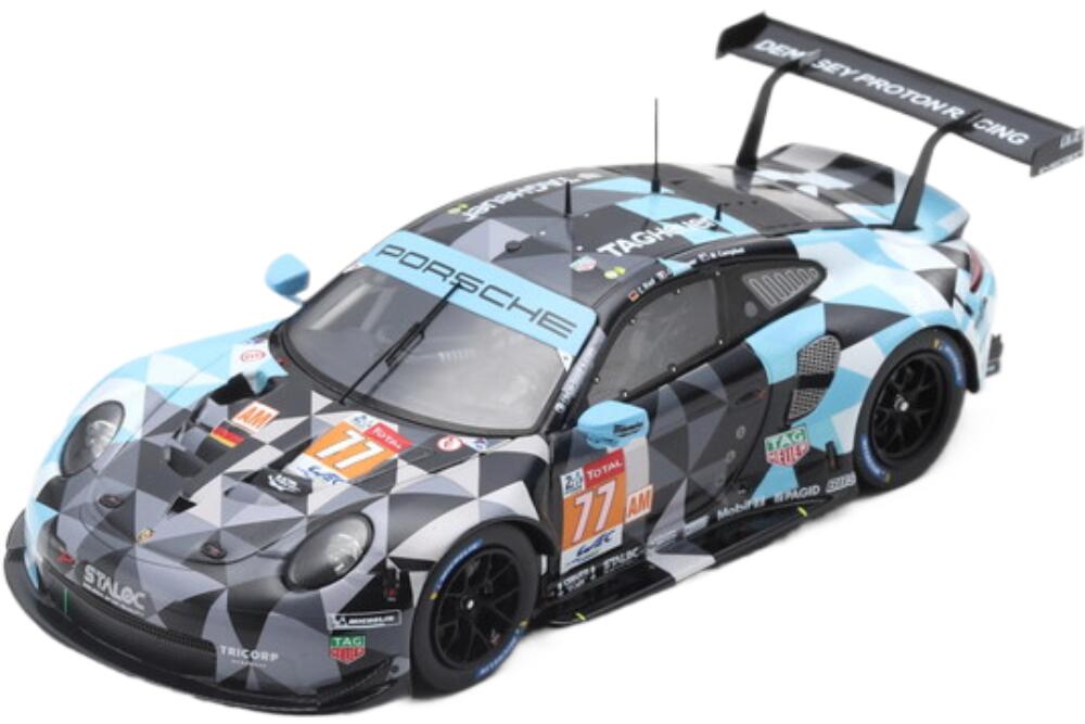 Porsche 911 991 Rsr 4.0L Flat 6 チーム Proton Competition 78 24H Le Mans 2019 L Prette P Prette V Abril S7943/ Spark 1/43 ミニカー