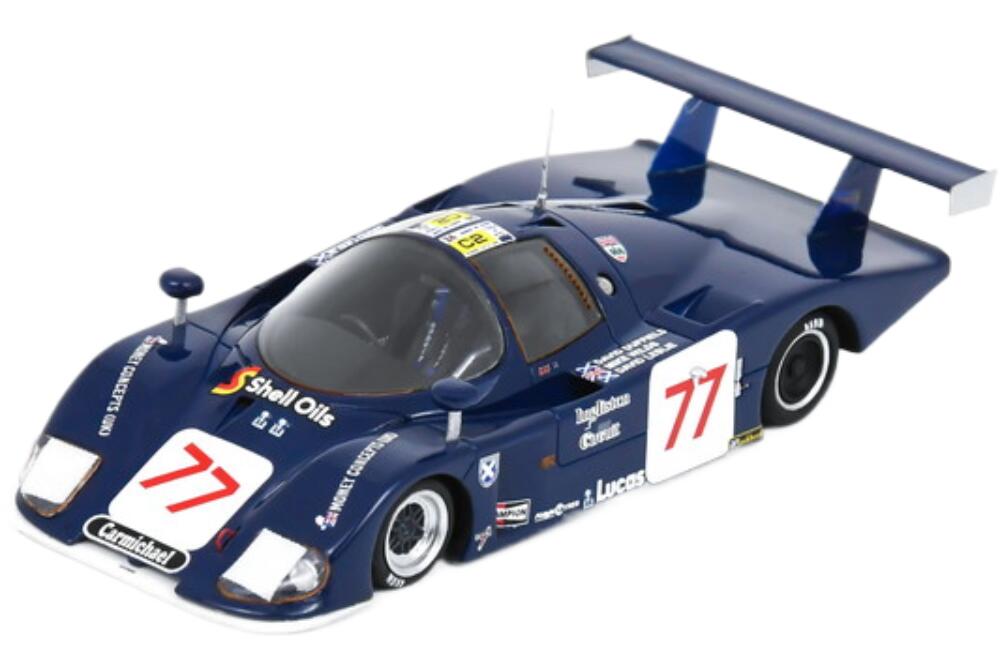 Ecosse C284 3.0L V8 チーム Ecurie Ecosse 77 24H Le Mans 1984 Mike Wilds David Leslie David Duffield S8223/ Spark 1/43 ミニカー