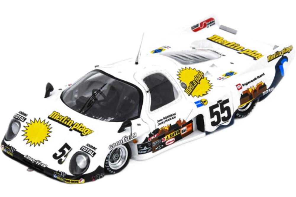 Rondeau M379 3.0L V8 チーム J.Rondeau 55 24H Le Mans 1979 Jean Rondeau Jacky Haran S8455/ Spark 1/43 ミニカー