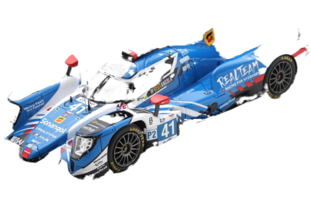 Oreca Gibson 07 Gk428 4.2L V8 チーム Realteam By Wrt 41 24H Le Mans 2022 R Andrade F Habsburg Lothringer N Nato Light Blue White Black S8635/ Spark 1/43 ミニカー
