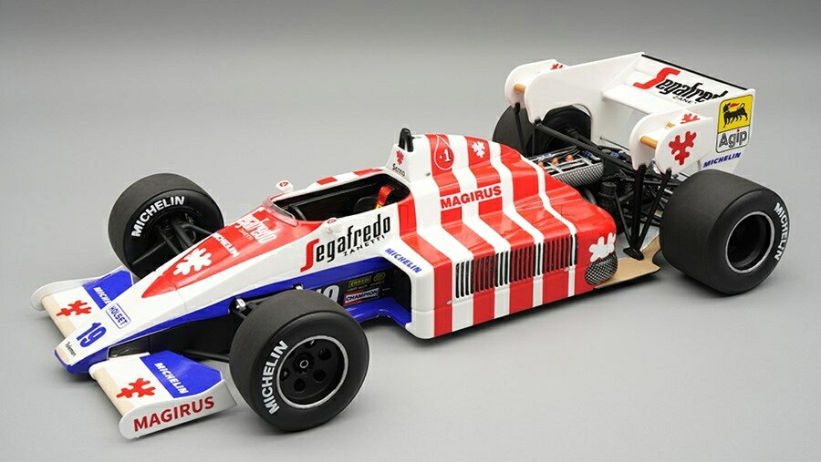 【予約】2026年以降発売予定トールマン F1 TG184 ハートターボ #19 ポルトガルGP 3位 1984 アイルトン・セナ / Tecno 1/18 ミニカー|ラストホビー