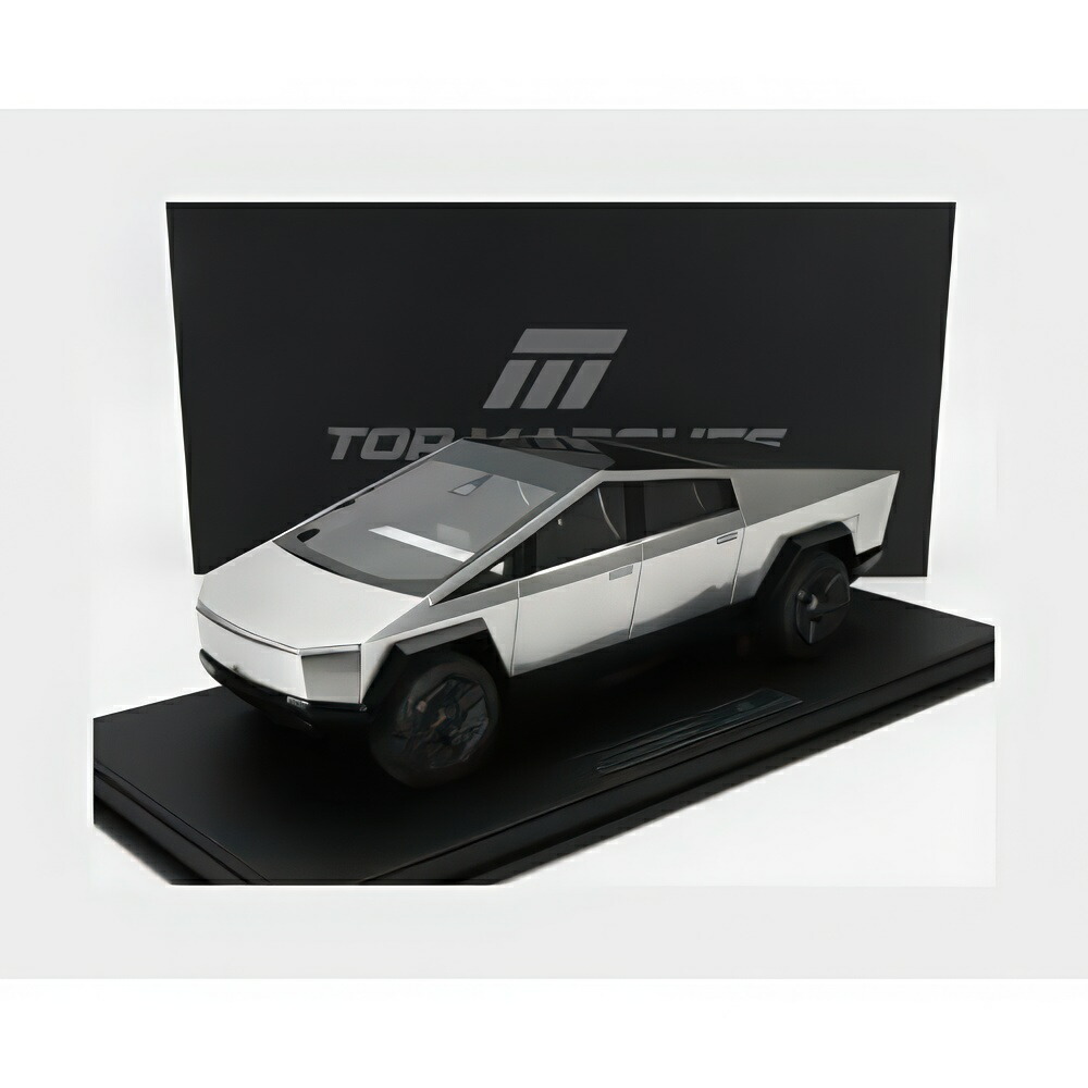 Tesla Cybertruck 2022 シルバー TOP138A/ TOPMARQUES COLLECTION 1/18 ミニカー