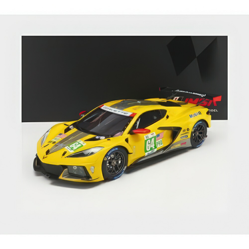 Chevrolet Corvette C8 R 5 5L V8 チーム Corvette Racing #64 24H Le Mans 2022 TS0443/ TrueScale 1/18 ミニカー