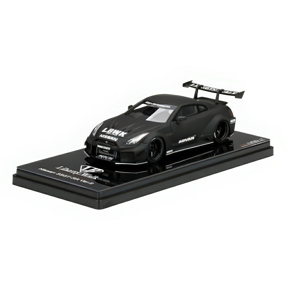 Lb Silhouette Works Gt Nissan 35Gt Rr Ver 2 つや消し黒いこと Lbwk TSMV0013/ TrueScale 1/43 ミニカー