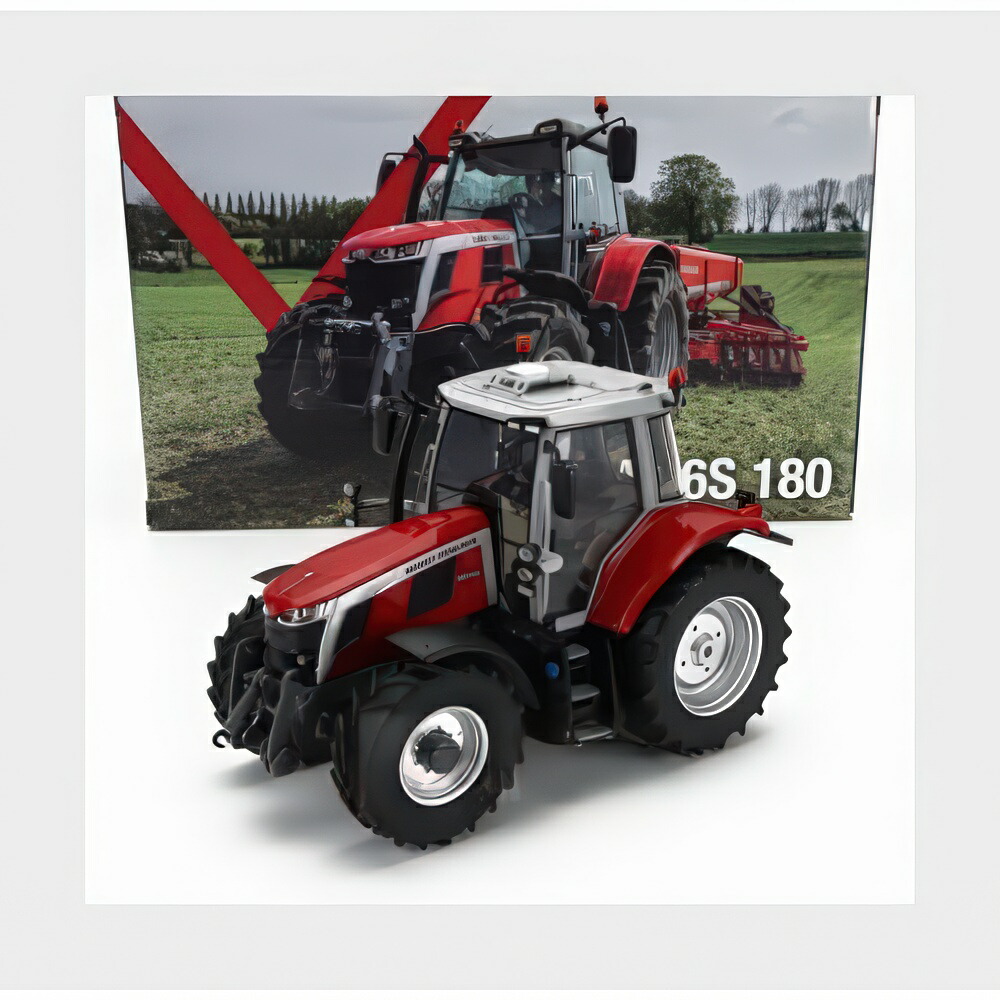 UNIVERSAL HOBBIES Massey Ferguson Mf6S 180 トラクター 2021 レッド グレイ UH6459/ Univrsal Hobbies 1/32 建機機械　模型