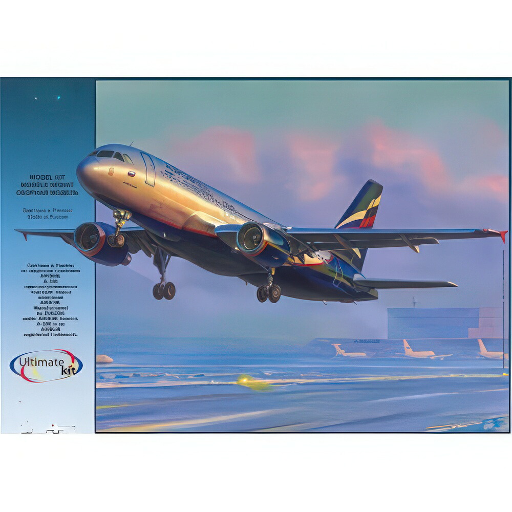Airbus A 320 キット Z7003/ ZVEZDA 1/144 プラモデル キット模型