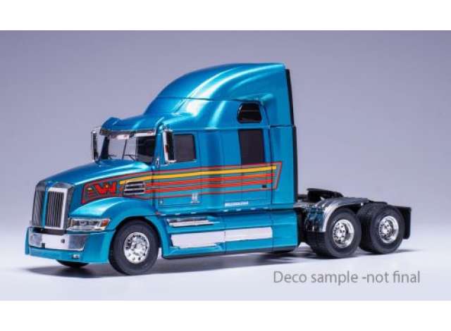 2016 ウェスタンスター 5700 EX 青色 トラクタ頭顱 ミニカー / IXO 1/43 ミニカー おもちゃ-車