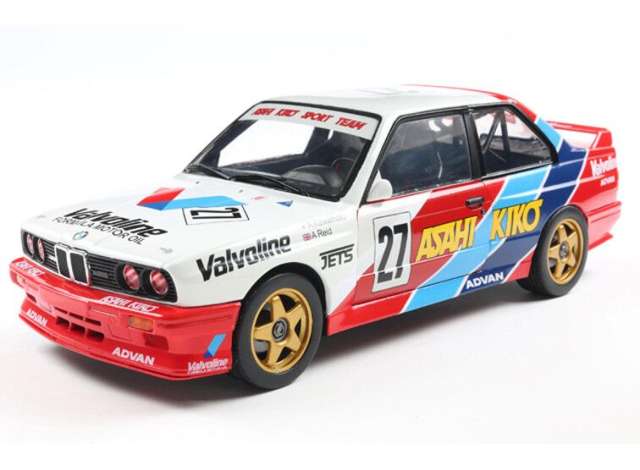 1986 BMW M3 E30 #27 川本/リード JTCC レーシング ミニカー / SOLIDO 1/18 ミニカー|ラストホビー