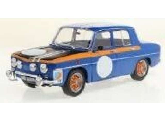 1967 ルノー 8 ゴルディーニ 1300 カップ仕様 ブルー/オレンジ Renault / SOLIDO 1/18 ミニカー